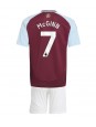 Aston Villa John McGinn #7 Kotipaita Lasten 2024-25 Lyhythihainen (+ shortsit)